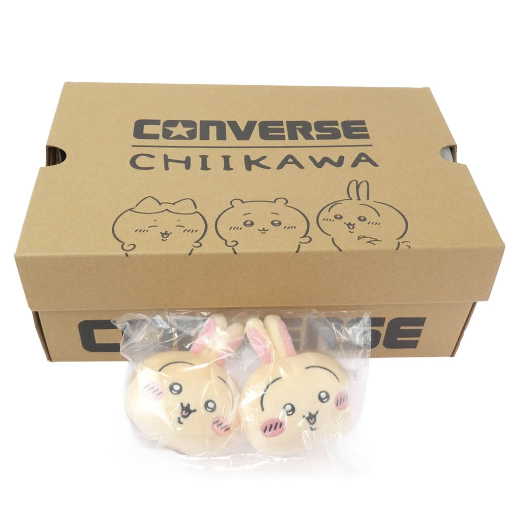 CONVERSE コンバース 1SE429 × ちいかわ ALL STAR MC OX CHIIKAWA USAGI うさぎ オールスター スニーカー イエロー系 27.5cm【新古品】【未使用】【中古】