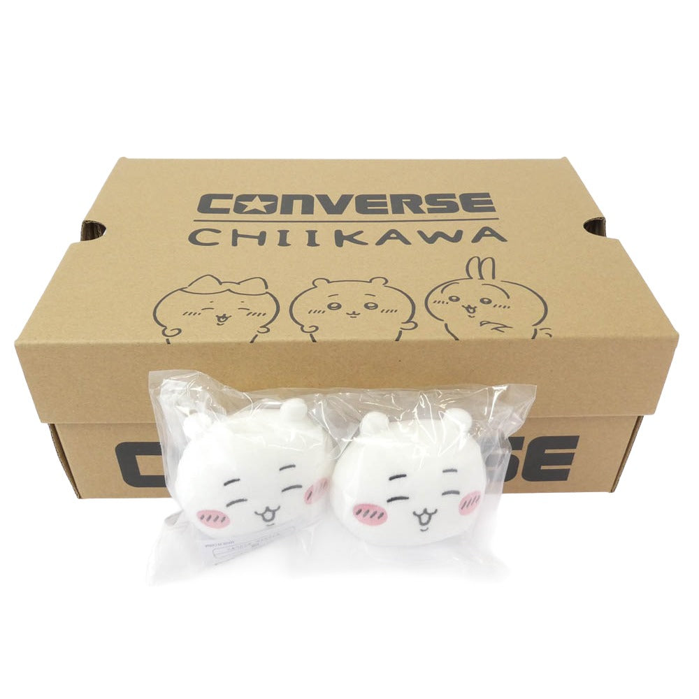 CONVERSE コンバース 1SE427 × ちいかわ ALL STAR MC OX CHIIKAWA オールスター スニーカー オフホワイト系 27.5cm【新古品】【未使用】【中古】