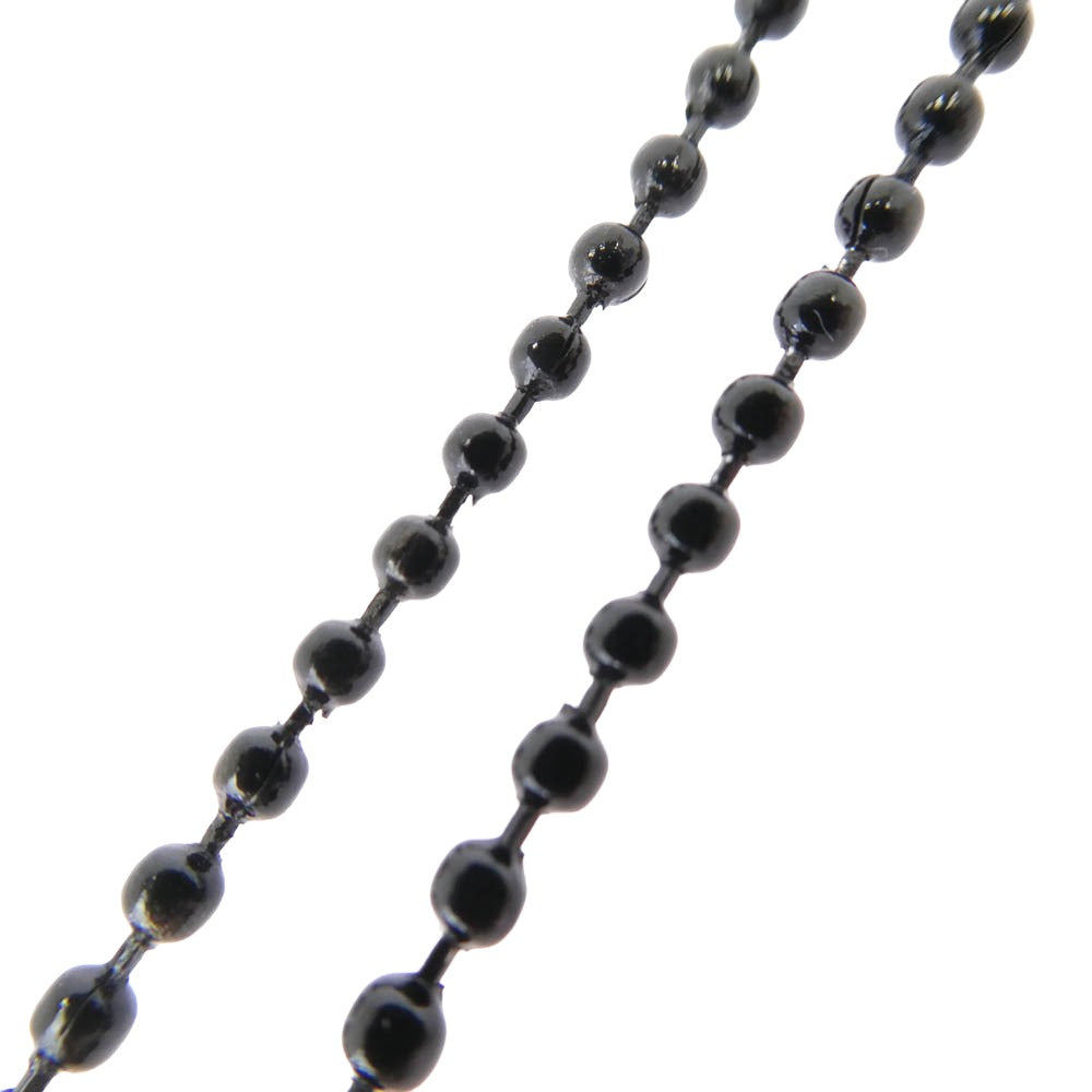 CHROME HEARTS クロムハーツ（原本無） RUBBER CH CRS SML シリコンラバー スモールCHクロス ペンダント ネックレス ブラック系【中古】