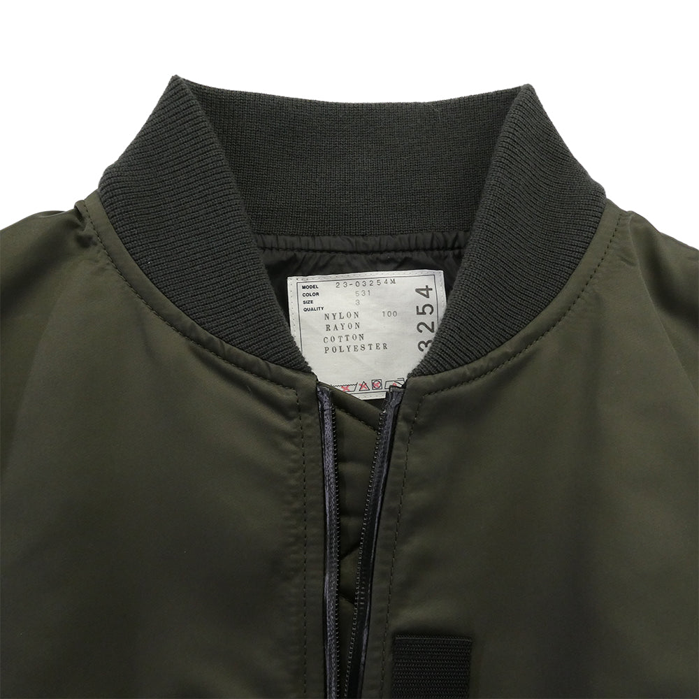 Sacai サカイ 23AW 23-03254M Nylon Twill Blouson ナイロンツイル