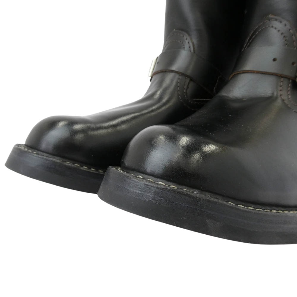 WESCO ウエスコ SP7700LL430 CUSTOM BOSS カスタムボス ダブルベルト レザー エンジニア ブーツ ブラック系 9E【中古】 WESCO ウエスコ SP7700LL430 CUSTOM BOSS カスタムボス ダブルベルト