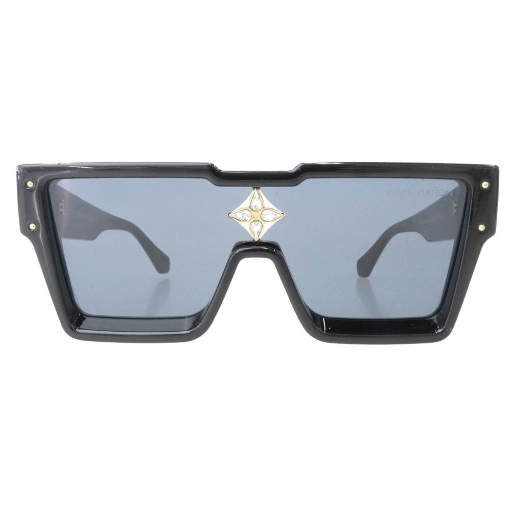 LOUIS VUITTON ルイ・ヴィトン Z2053E サイクロン S サングラス アイウェア ブラック系 フレーム：ブラック系　レンズ：ブラック系【中古】