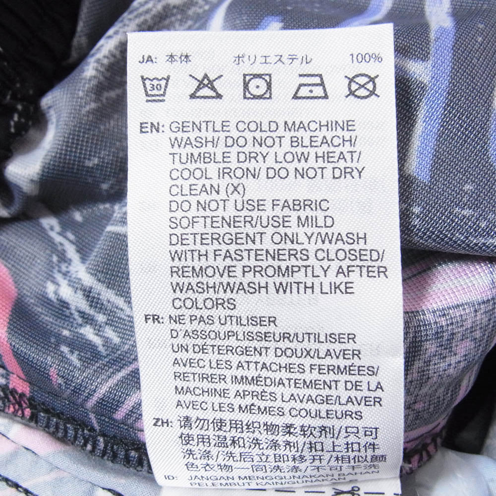 adidas アディダス JY2013 AOP Shorts 総柄 ショートパンツ ショーツ ハーフパンツ ブラック系 M【美品】【中古】