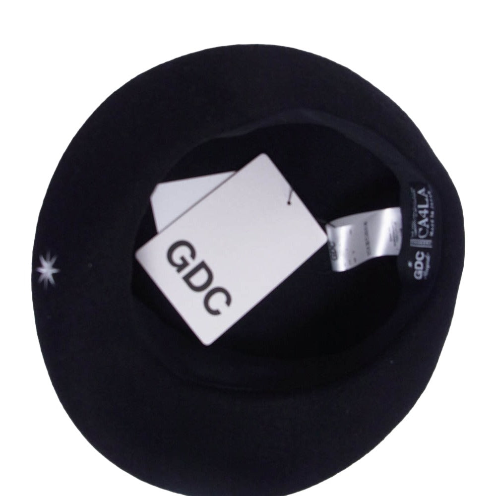 GDC ジーディーシー GD0174 WOOL BERET ウール ベレー帽 帽子 ブラック系 FREE【極上美品】【中古】