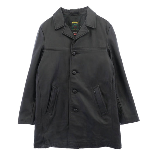 Supreme シュプリーム 23AW USA製 Leather Car Coat レザー カーコート ジャケット ブラック系 S【中古】
