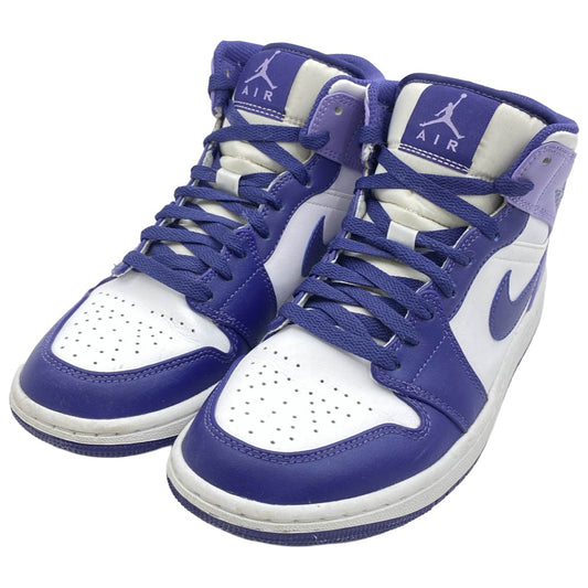 NIKE ナイキ DQ8426-515 Air Jordan 1 Mid Sky J Purple エアジョーダン1 ミッド スカイ J パープル ミドルカット スニーカー パープル系 ホワイト系 25.5cm【中古】