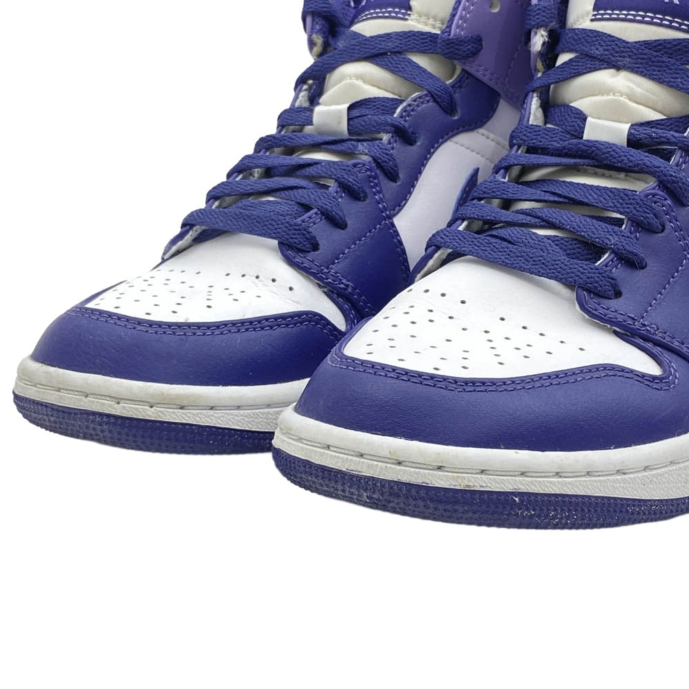 NIKE ナイキ DQ8426-515 Air Jordan 1 Mid Sky J Purple エアジョーダン1 ミッド スカイ J パープル ミドルカット スニーカー パープル系 ホワイト系 25.5cm【中古】