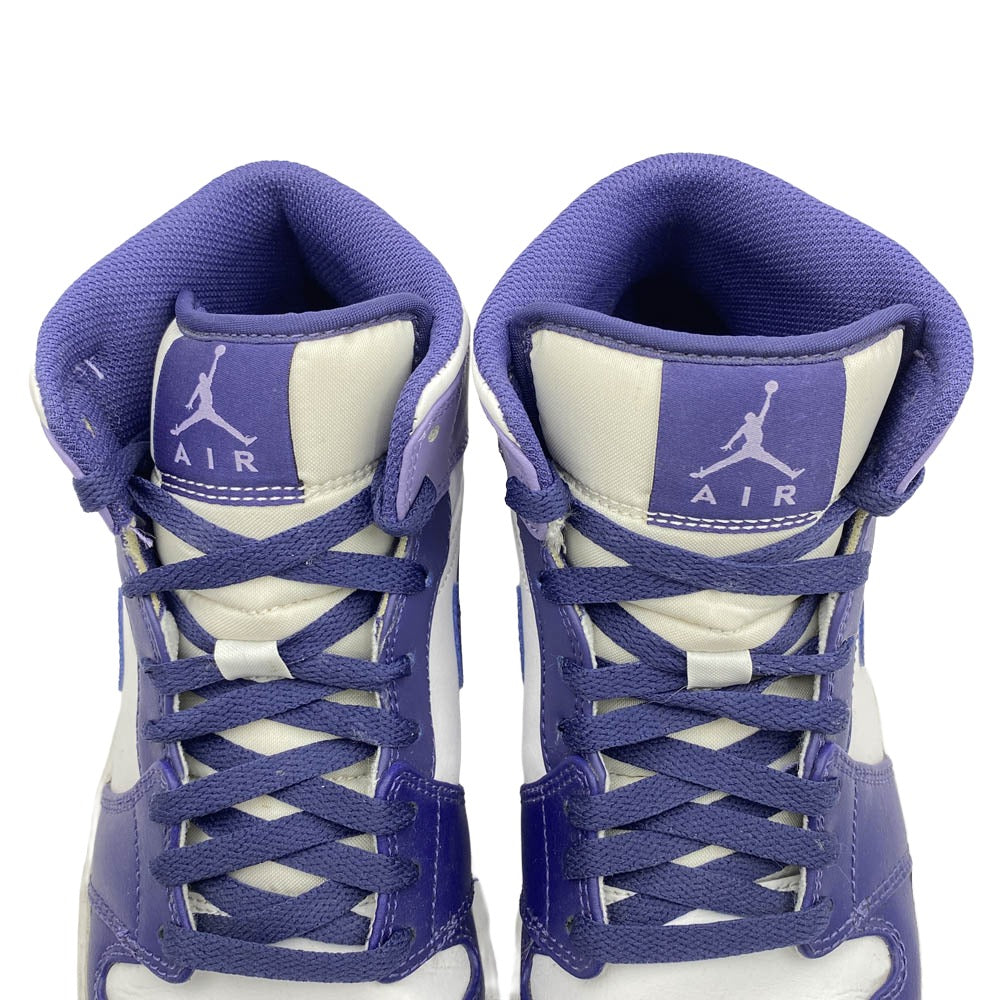 NIKE ナイキ DQ8426-515 Air Jordan 1 Mid Sky J Purple エアジョーダン1 ミッド スカイ J パープル ミドルカット スニーカー パープル系 ホワイト系 25.5cm【中古】
