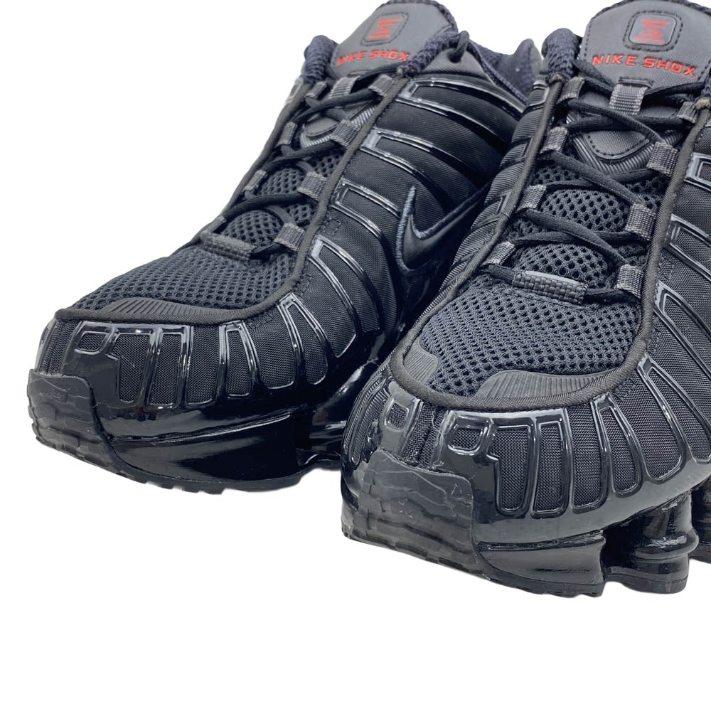 NIKE ナイキ AR3566-002 Women's Shox TL Black and Max Orang ウィメンズ ショックス TL ブラック アンド マックスオレンジ ローカットスニーカー ブラック系 28.5cm【中古】