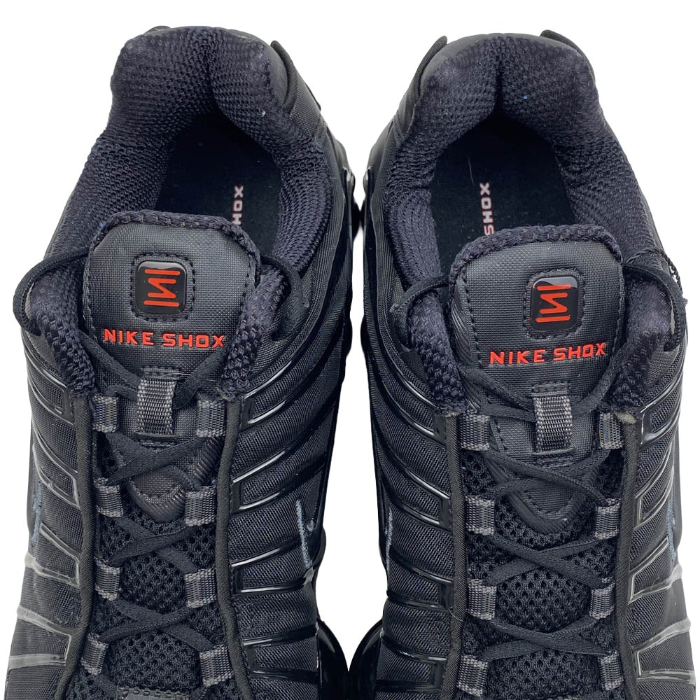NIKE ナイキ AR3566-002 Women's Shox TL Black and Max Orang ウィメンズ ショックス TL ブラック アンド マックスオレンジ ローカットスニーカー ブラック系 28.5cm【中古】
