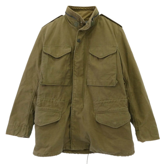 Buzz Rickson's バズリクソンズ BR11702 Type M-65 BUZZ RICKSON MFG. CO., INC バックサテン ミリタリー フィールド ジャケット カーキ系 S【中古】