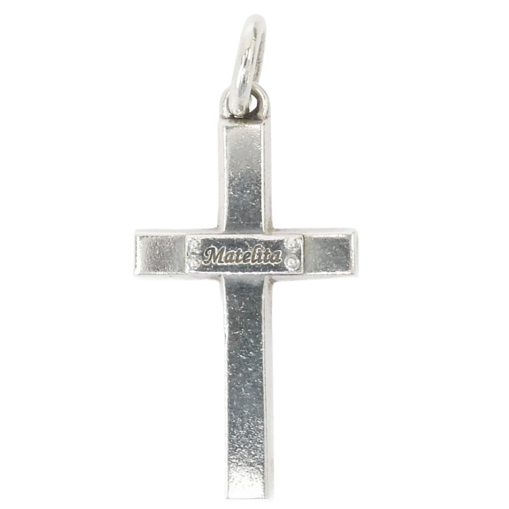 マテリタ クロス ペンダントトップ シルバー系【中古】