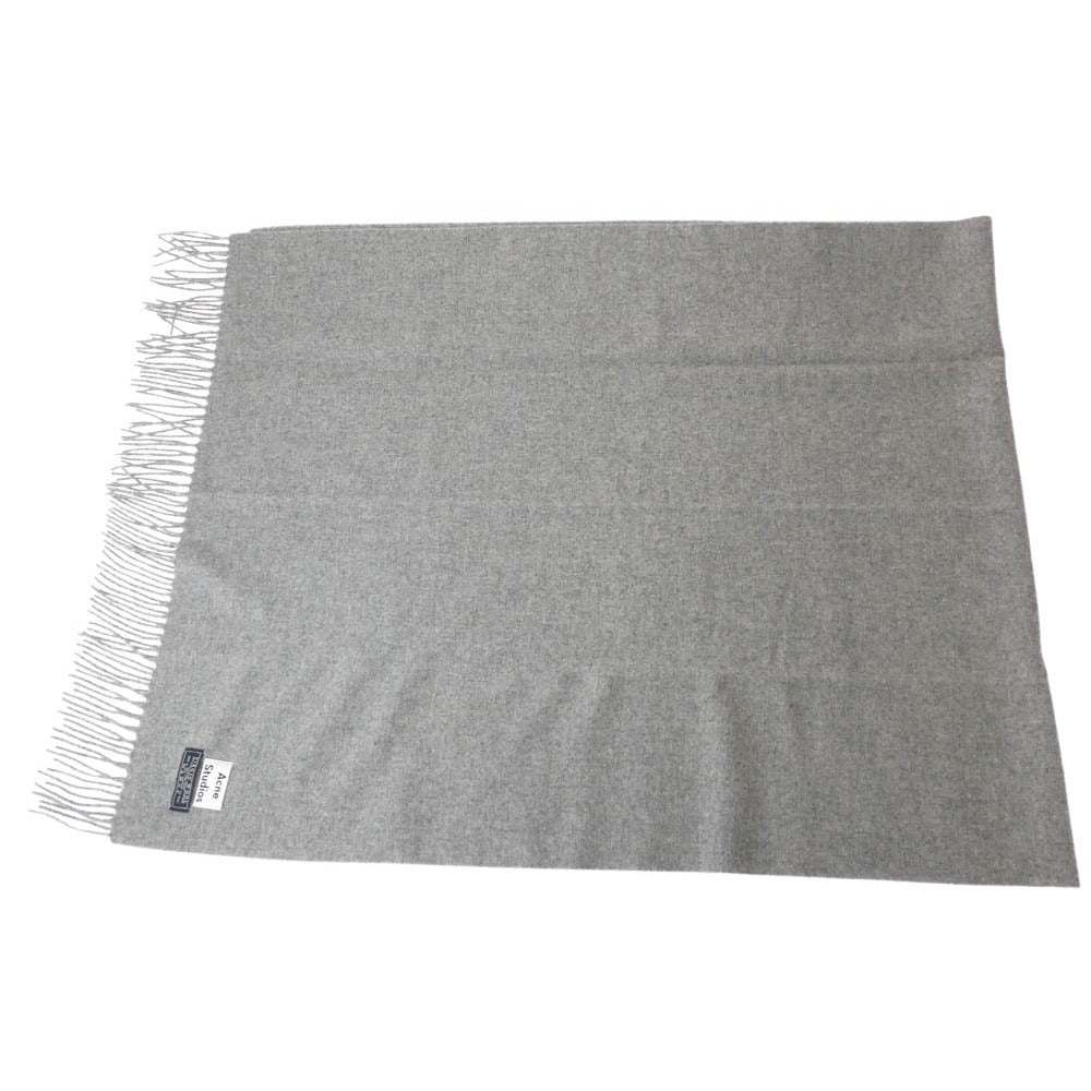 ACNE STUDIOS アクネストゥディオズ ACNE STUDIOS VIRGIN WOOL ウール マフラー グレー系【中古】