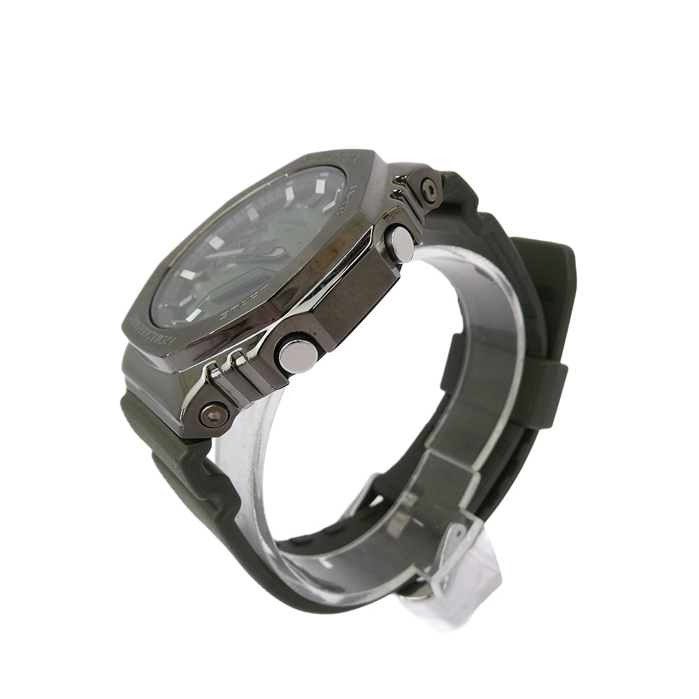 CASIO G-SHOCK カシオ ジーショック GM-2100B-3AJF 2100 Series メタル ステンレス八角形ベゼル ウォッチ 腕時計 グリーン系【中古】
