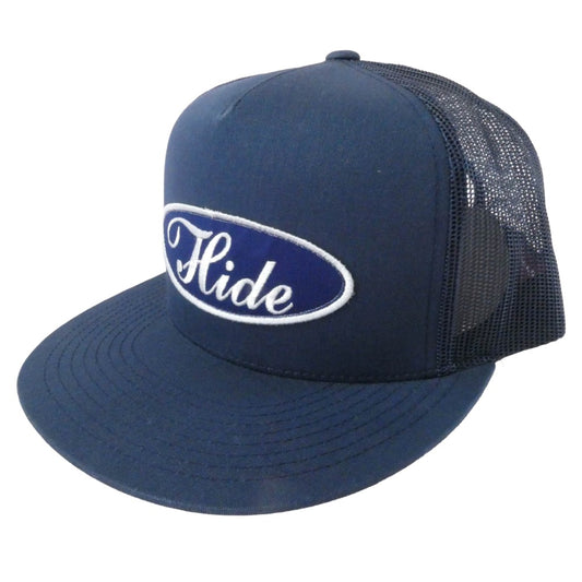 HideandSeek ハイドアンドシーク 25SS PATCH MESH CAP パッチ付き メッシュ キャップ 帽子 ネイビー系【新古品】【未使用】【中古】