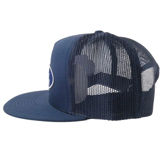 HideandSeek ハイドアンドシーク 25SS PATCH MESH CAP パッチ付き メッシュ キャップ 帽子 ネイビー系【新古品】【未使用】【中古】