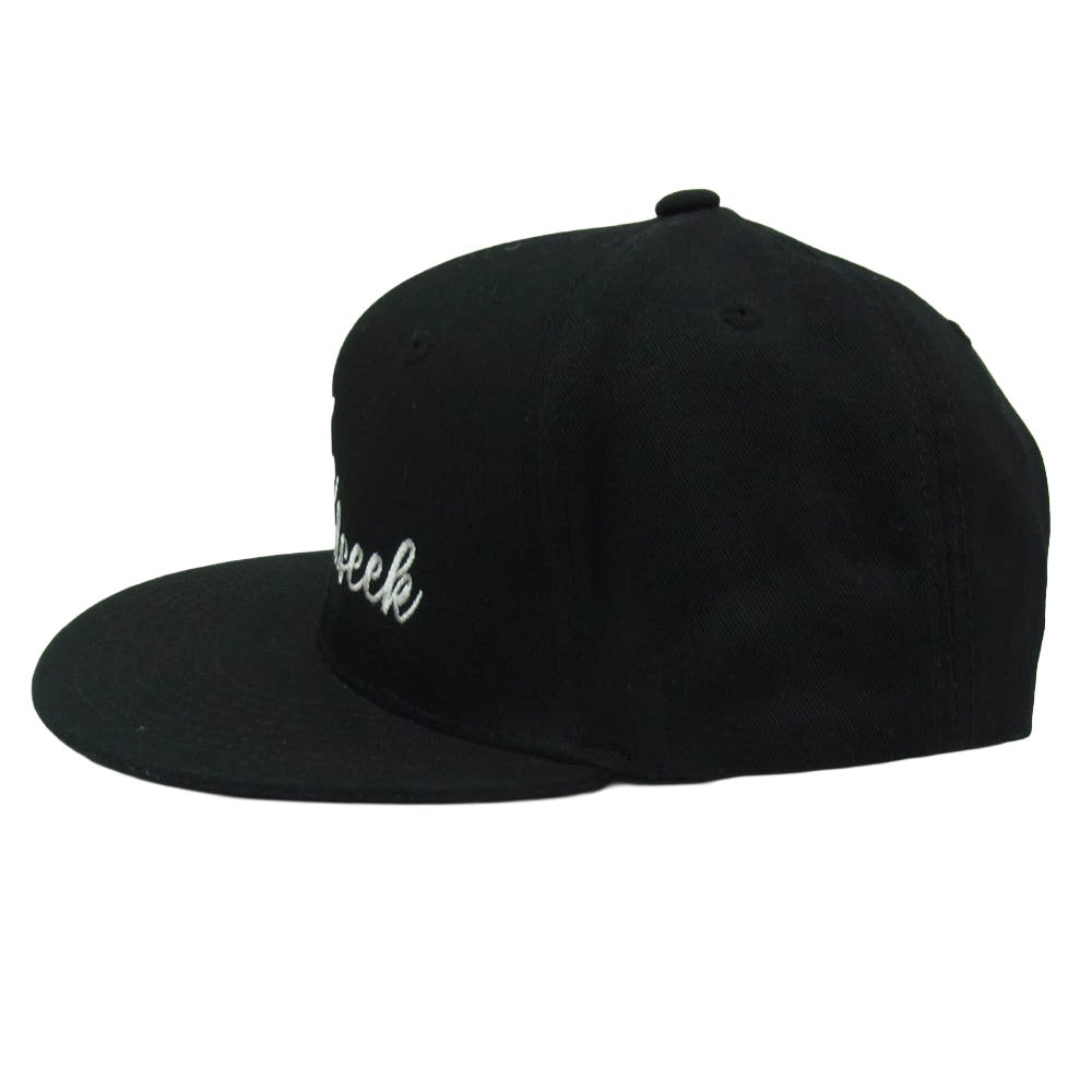 HideandSeek ハイドアンドシーク 23SS BASEBALL CAP ロゴ刺繍 ベースボール キャップ 帽子 ブラック系【新古品】【未使用】【中古】