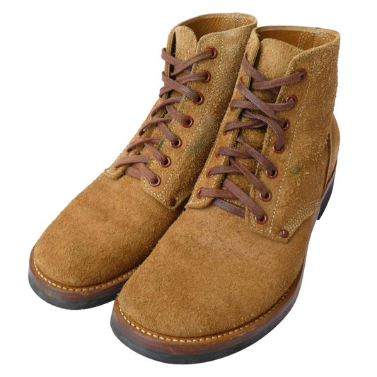 TOY'S McCOY トイズマッコイ TMA8801-040-085 M-43 REVERSE UPPER SERVICE SHOES TYPE3 スティーブマックィーン 大脱走 サービスシューズ レースアップ ブーツ ブラウン系 8.5D【中古】