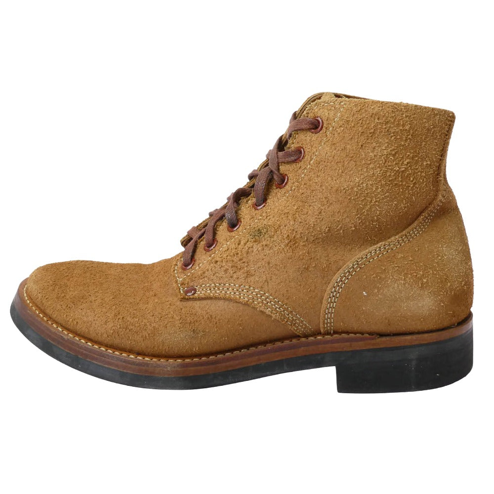 TOY'S McCOY トイズマッコイ TMA8801-040-085 M-43 REVERSE UPPER SERVICE SHOES TYPE3 スティーブマックィーン 大脱走 サービスシューズ レースアップ ブーツ ブラウン系 8.5D【中古】