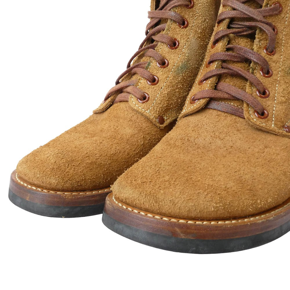 TOY'S McCOY トイズマッコイ TMA8801-040-085 M-43 REVERSE UPPER SERVICE SHOES TYPE3 スティーブマックィーン 大脱走 サービスシューズ レースアップ ブーツ ブラウン系 8.5D【中古】