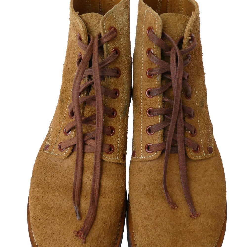 TOY'S McCOY トイズマッコイ TMA8801-040-085 M-43 REVERSE UPPER SERVICE SHOES TYPE3 スティーブマックィーン 大脱走 サービスシューズ レースアップ ブーツ ブラウン系 8.5D【中古】