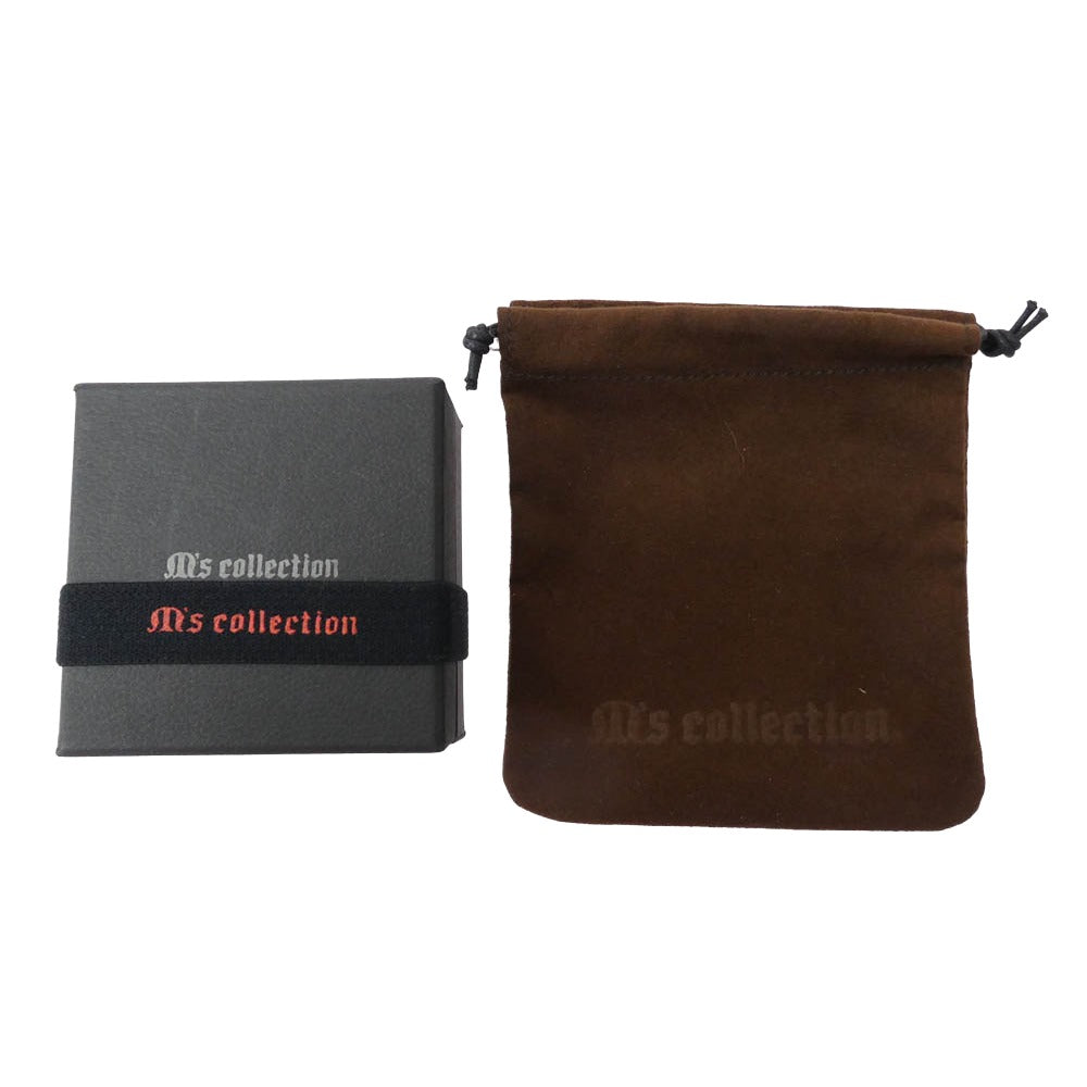 M'S COLLECTION エムズコレクション ブルートパーズ リング シルバー系 ライトブルー系 18号【中古】