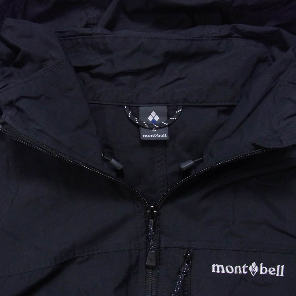 mont-bell モンベル 1103320 O.D.パーカ フルジップ フーデッド マウンテンジャケット ブラック系 S【中古】
