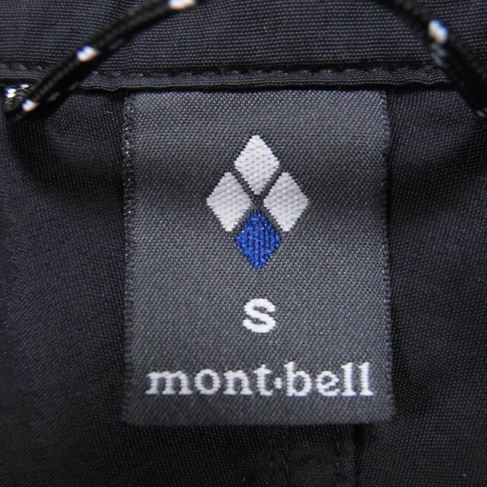 mont-bell モンベル 1103320 O.D.パーカ フルジップ フーデッド マウンテンジャケット ブラック系 S【中古】