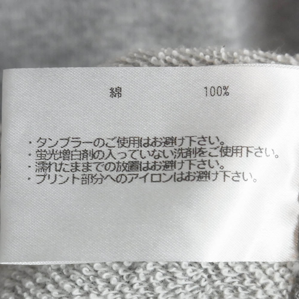 LOOPWHEELER ループウィラー EXTRA light エクストラライト フルジップ パーカー フーディ グレー系 S【中古】