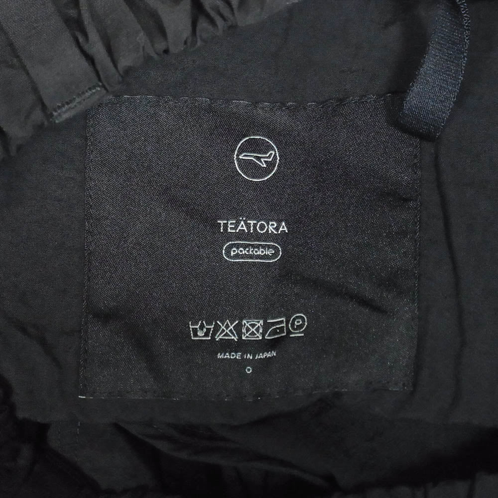 TEATORA テアトラ TT-0040F-P WALLET PANTS OFFICE ウォレットパンツ オフィスパッカブル ブラック系 1【中古】