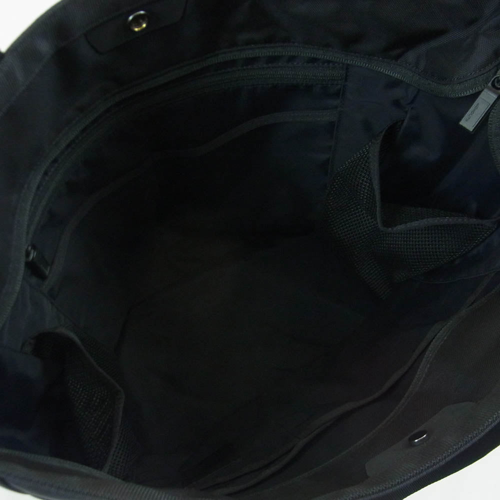 モノリス TOTE STANDARD HEXA M スタンダード ビジネス トート バッグ ブラック系【美品】【中古】