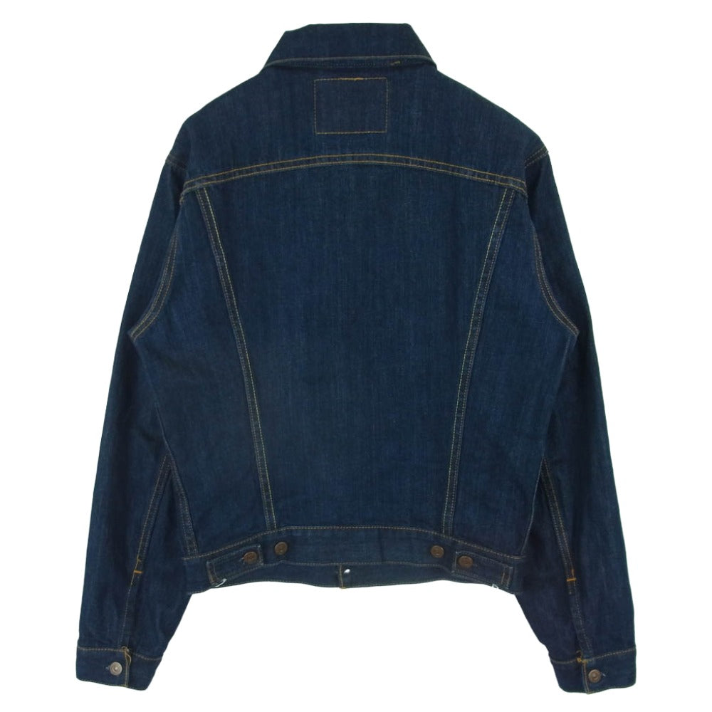 Levi's リーバイス 70505-0217 VINTAGE ヴィンテージ 90s 00s バレンシア工場製 BIGE ビックＥボタン裏刻印555 濃紺 デニム ジャケット インディゴブルー系 40【美品】【中古】