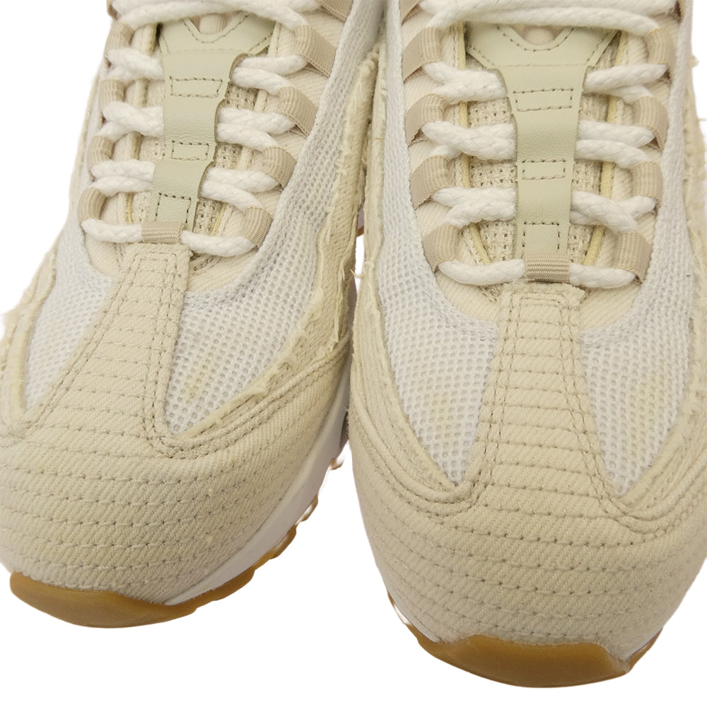 NIKE ナイキ HM4743-100 Denim White Air Max エア マックス 95 OG デニム ホワイト ローカット スニーカー ホワイト系 27.0cm 【中古】
