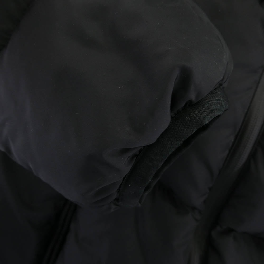 MONCLER モンクレール 20AW F20911B56900 モンクレールジャパンタグ MONTCLA GIUBBOTTO モンクラ ジップアップ ロゴ 刺繍 ラインテープ ダウン ジャケット ブラック系 2【中古】