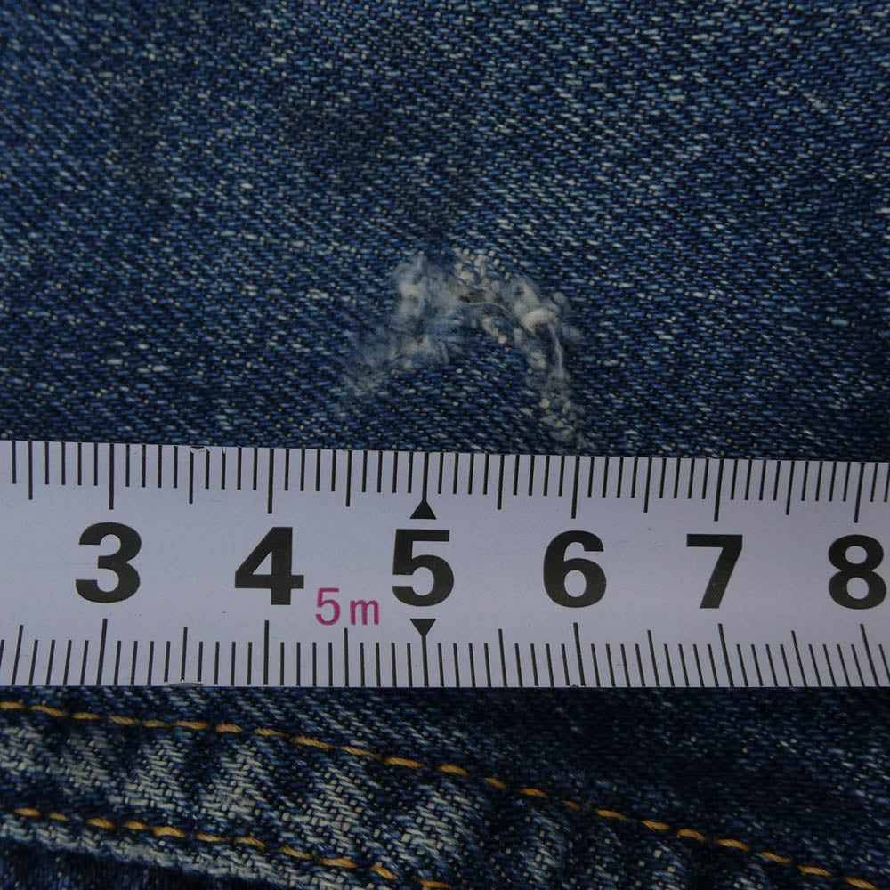 Levi's リーバイス VINTAGE ヴィンテージ 50s 60s セカンド 2nd 507XX BIGE ビックＥ 両面タブ ボタン裏刻印17 デニム ジャケット インディゴブルー系【中古】