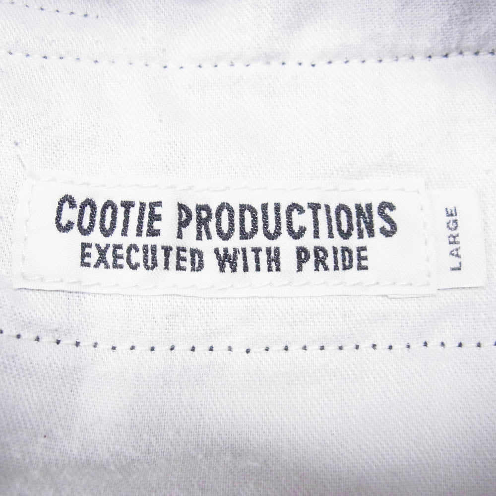 COOTIE クーティー 2 Tuck Easy Pants 2タック イージー パンツ ブラック系 L【中古】