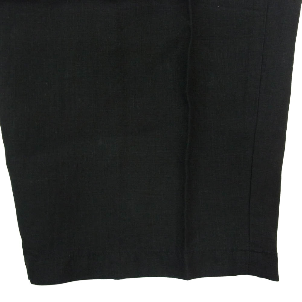 COOTIE クーティー 2 Tuck Easy Pants LINEN リネン 2タック イージー パンツ ブラック系 M【中古】