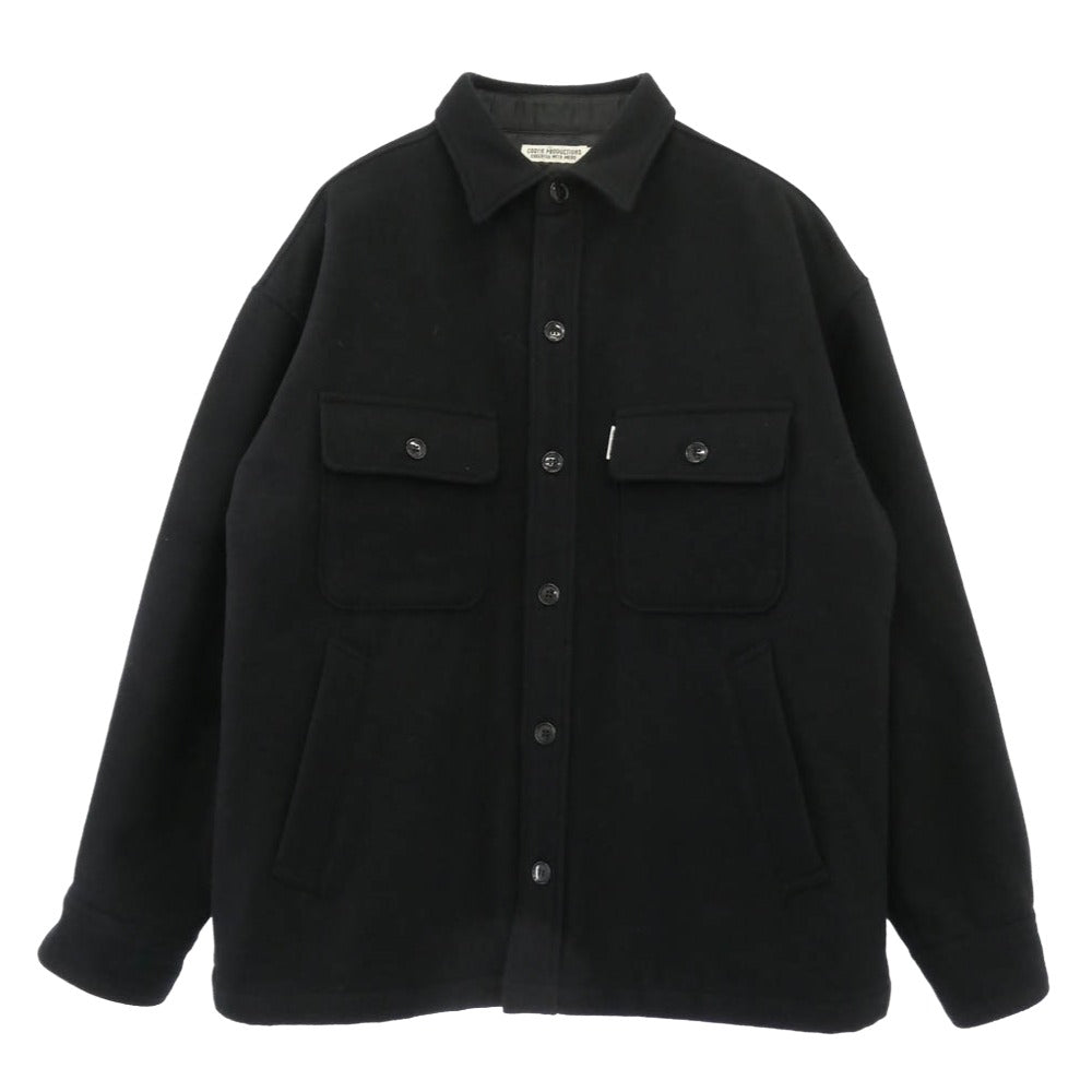 COOTIE クーティー WOOL CPO JACKET ウール ジャケット ブラック系 L【中古】