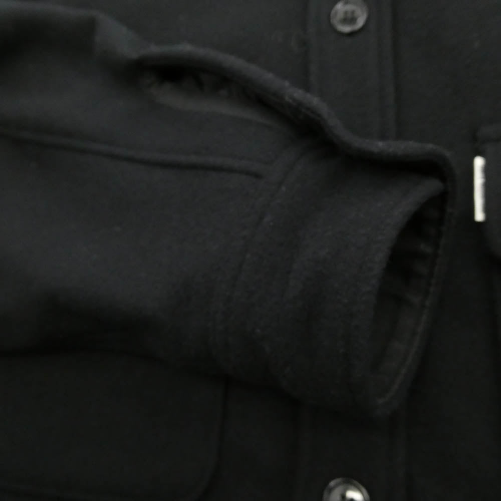 COOTIE クーティー WOOL CPO JACKET ウール ジャケット ブラック系 L【中古】