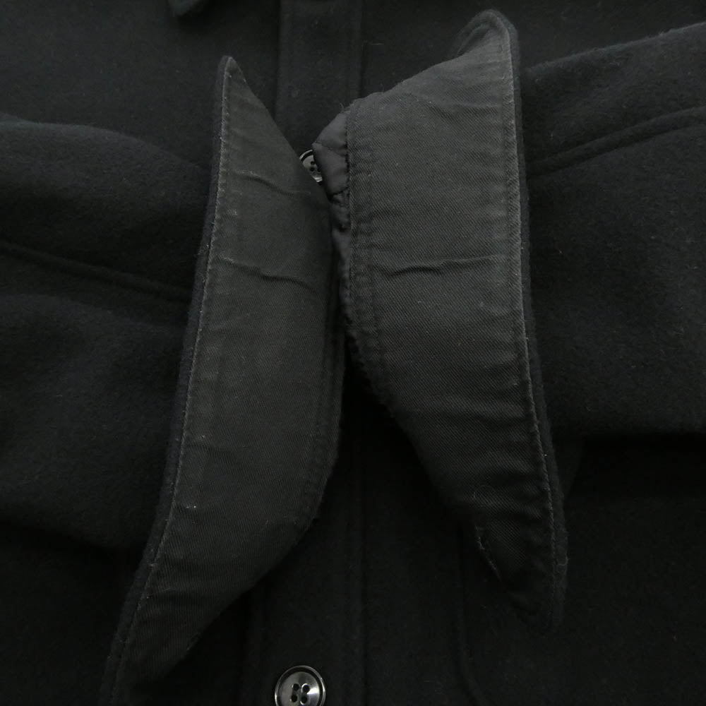 COOTIE クーティー WOOL CPO JACKET ウール ジャケット ブラック系 L【中古】