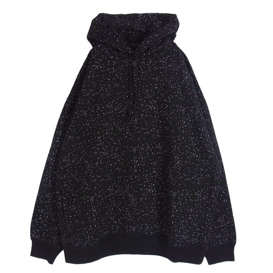COOTIE クーティー CTE-21S343 Splatter Print Pullover Parka スウェット パーカ ブラック系 L【極上美品】【中古】
