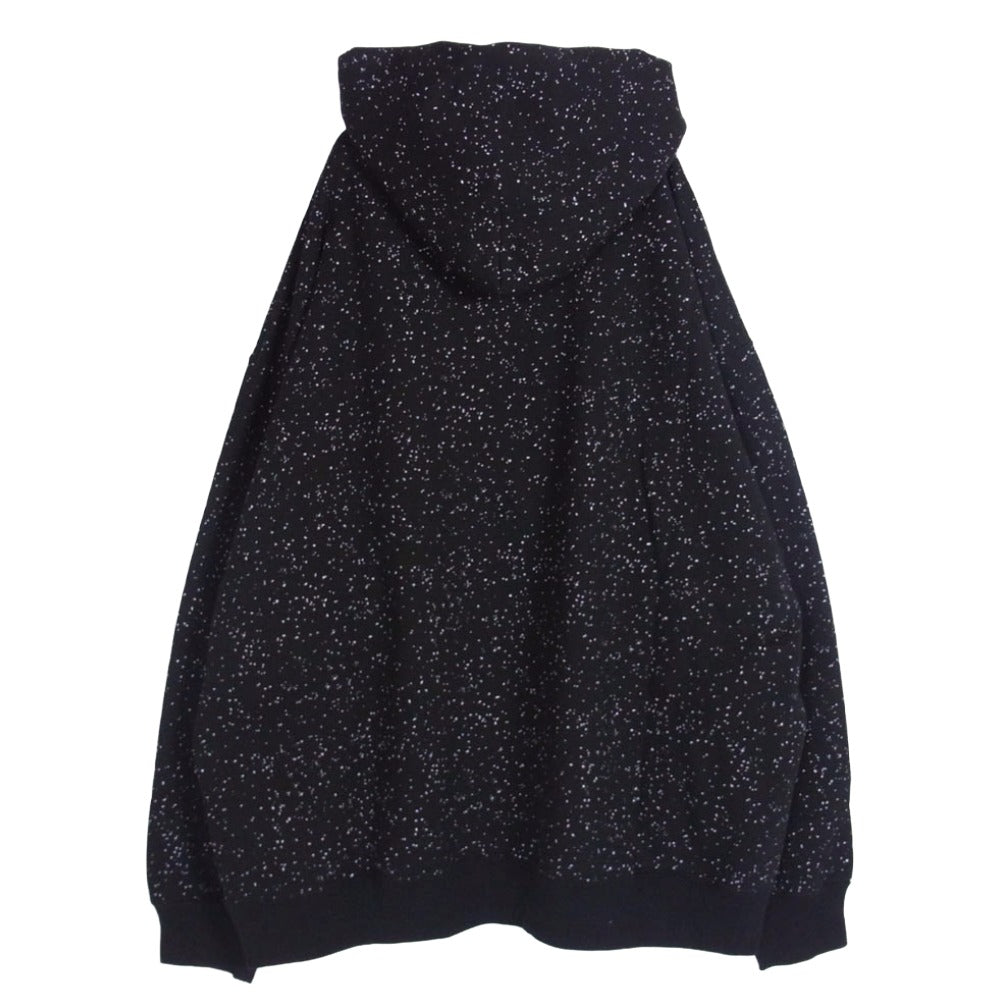 COOTIE クーティー CTE-21S343 Splatter Print Pullover Parka スウェット パーカ ブラック系 L【極上美品】【中古】