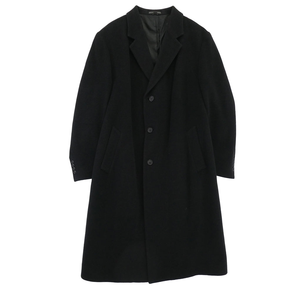 RALPH LAUREN ラルフローレン カシミヤ混 チェスター コート ブラック系【中古】