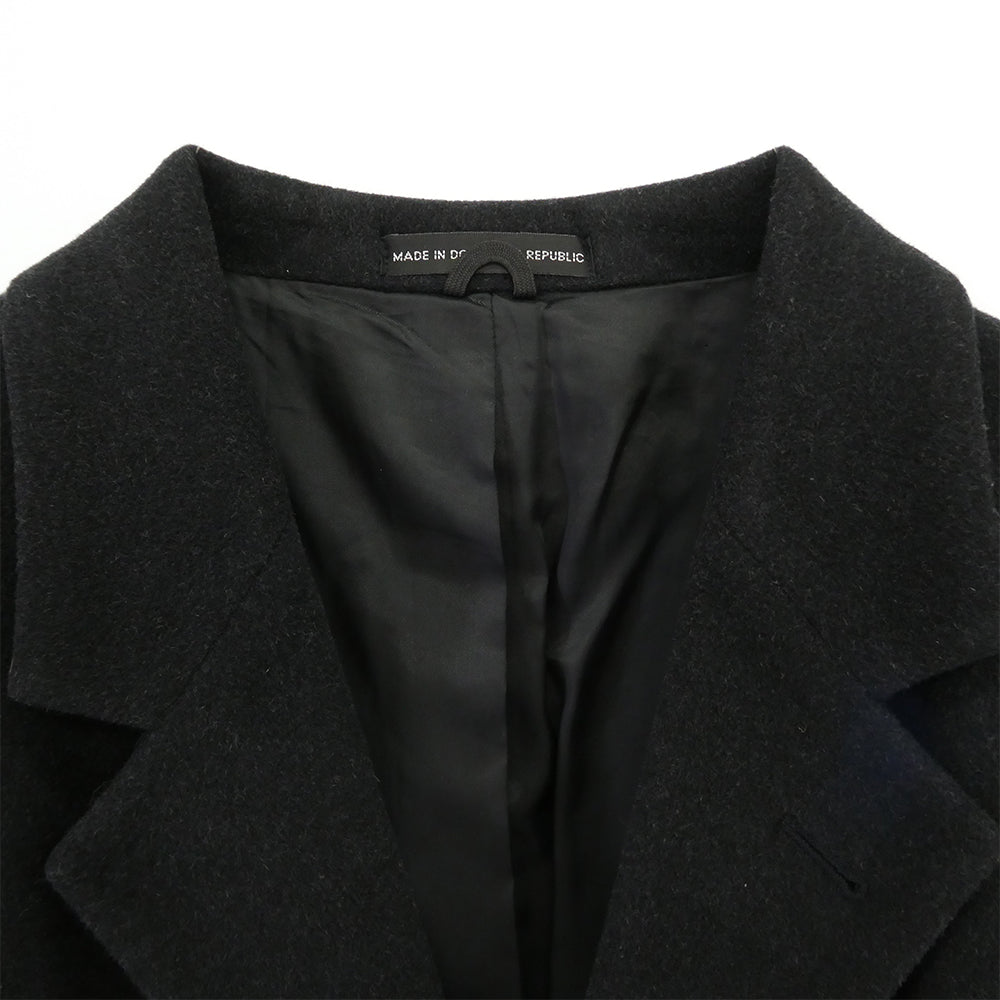 RALPH LAUREN ラルフローレン カシミヤ混 チェスター コート ブラック系【中古】