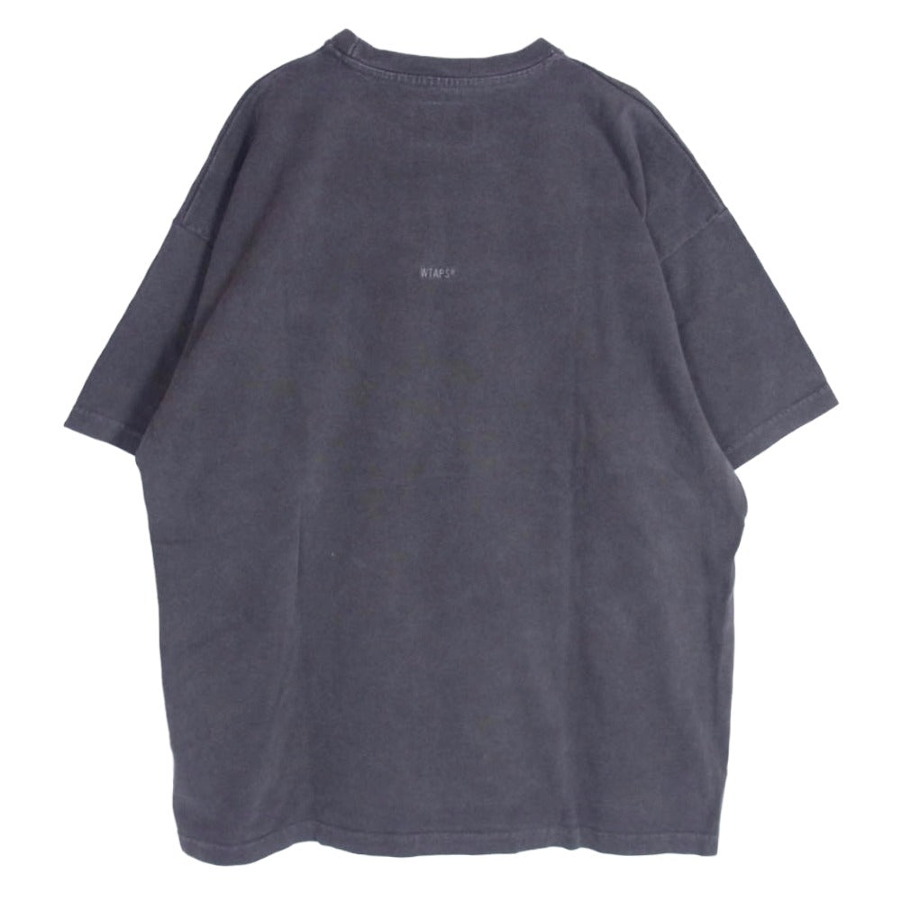 WTAPS ダブルタップス 25SS 251atdt-csm38 Sign 02 / SS Cotton Tシャツ グレー系 X03【中古】