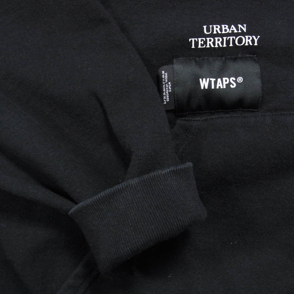 WTAPS ダブルタップス SNAKE パーカー urban territory ブラック系【中古】