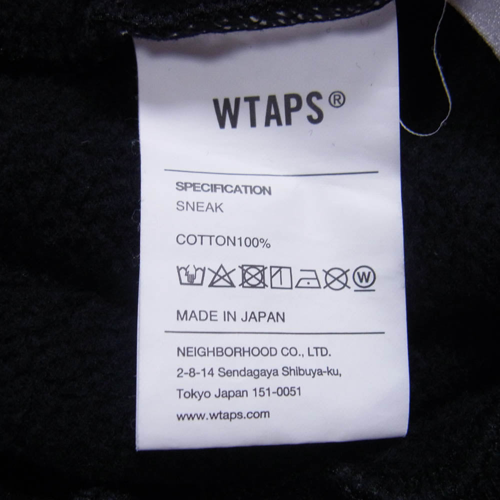 WTAPS ダブルタップス SNAKE パーカー urban territory ブラック系【中古】