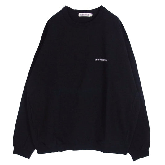 COOTIE クーティー DRY TECH OVERSIZED SWEAT ドライテックオーバーサイズ スウェット ブラック系 L【中古】