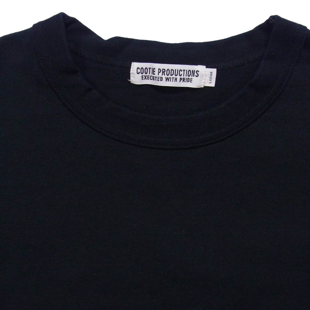 COOTIE クーティー DRY TECH OVERSIZED SWEAT ドライテックオーバーサイズ スウェット ブラック系 L【中古】