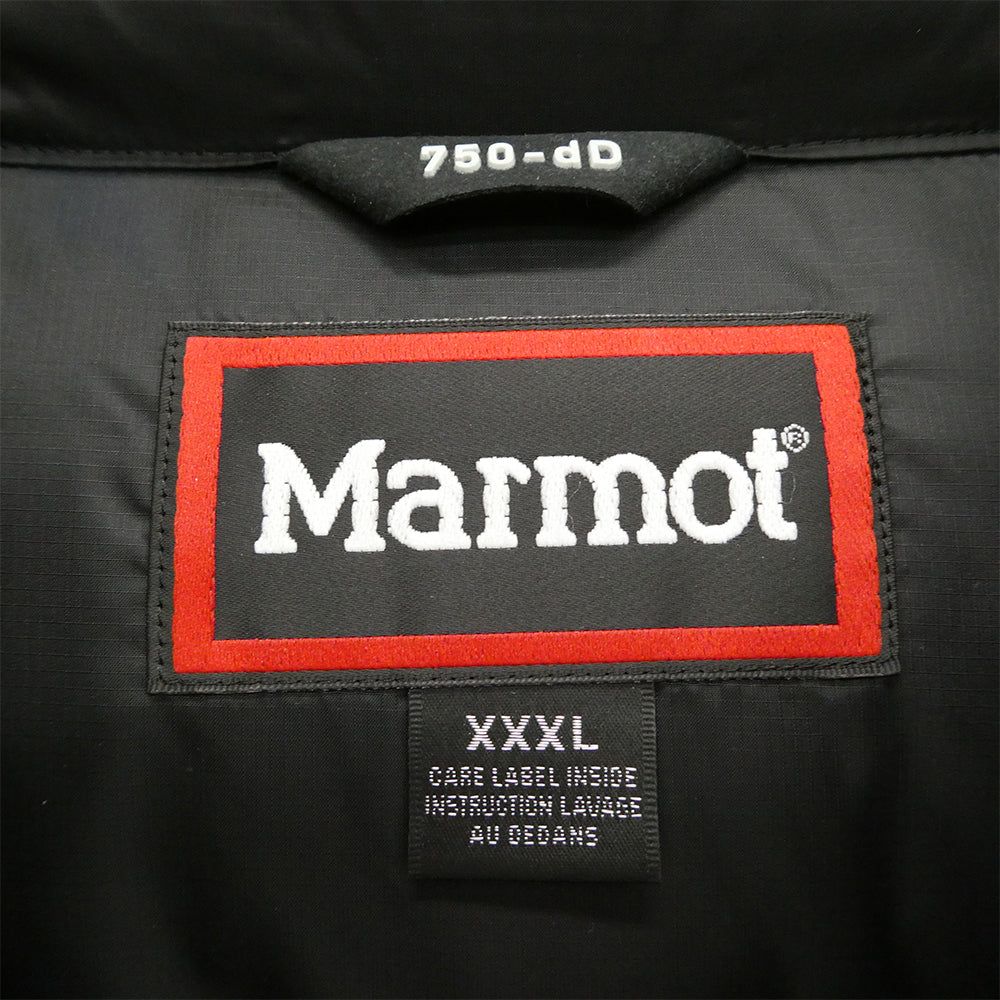 MARMOT マーモット TOUUJL26 Down Sweater Jacket ダウン セーター ジャケット ブラック系 XXXL【新古品】【未使用】【中古】